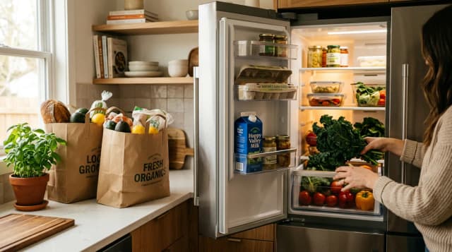 Smart Scan — snap a photo to add groceries